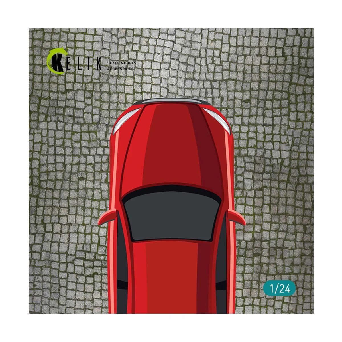 Paving stone road Base - Acrylic 3 mm (180 x 357 mm) (210 g) 1/24 -... Paving stone road Base - Acrylic 3 mm (180 x 357 mm) (210 g) 1/24 -...