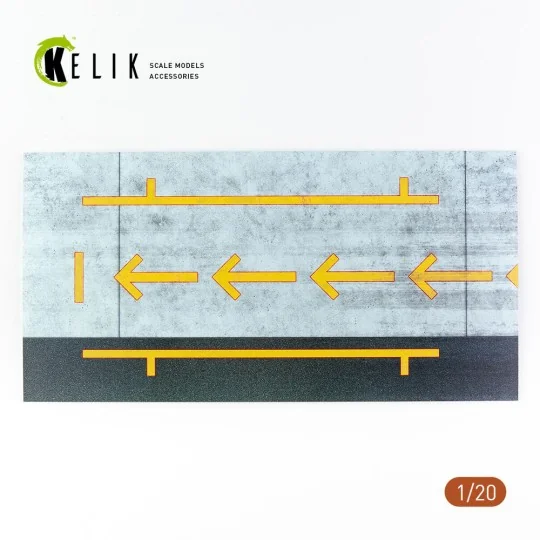 F1 Pitstop Type 2 Base - Acrylic 3 mm (180 x 357 mm) (210 g) (1/20)... F1 Pitstop Type 2 Base - Acrylic 3 mm (180 x 357 mm) (210 g) (1/20)...