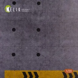 F1 Garage Type 1 Base - Acrylic 3 mm (180 x 357 mm) (210 g) (1/20) ...