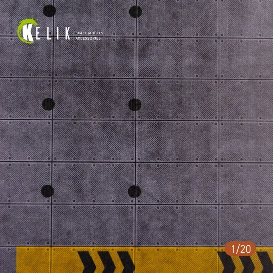 F1 Garage Type 1 Base - Acrylic 3 mm (180 x 357 mm) (210 g) (1/20),...