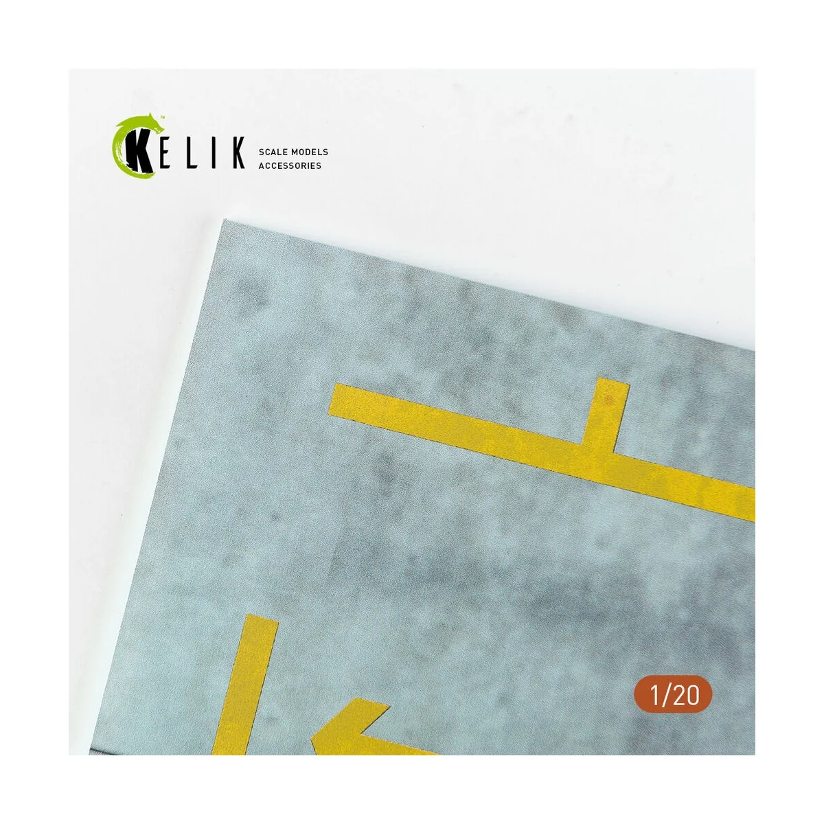 Pit-F1 Pitstop Type 1 Base - Acrylic 3 mm (180 x 357 mm) (210 g) (1...