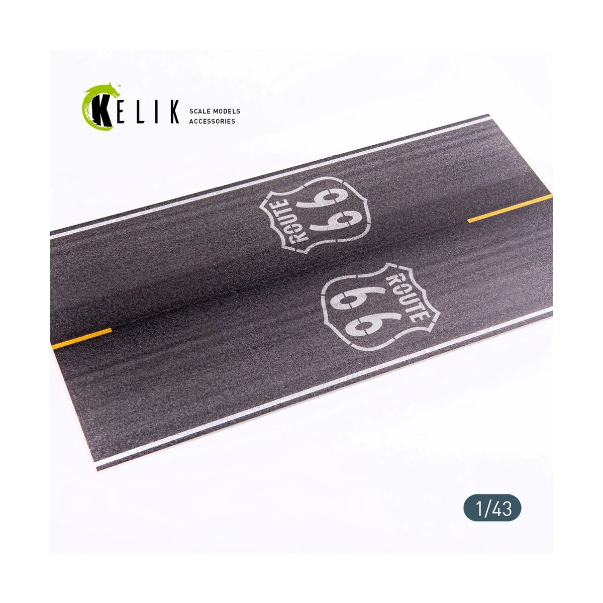 Route 66 - Base - Acrylic 3 mm (180 x 357 mm) (210 g) (1/43) 1/43 -... Route 66 - Base - Acrylic 3 mm (180 x 357 mm) (210 g) (1/43) 1/43 -...