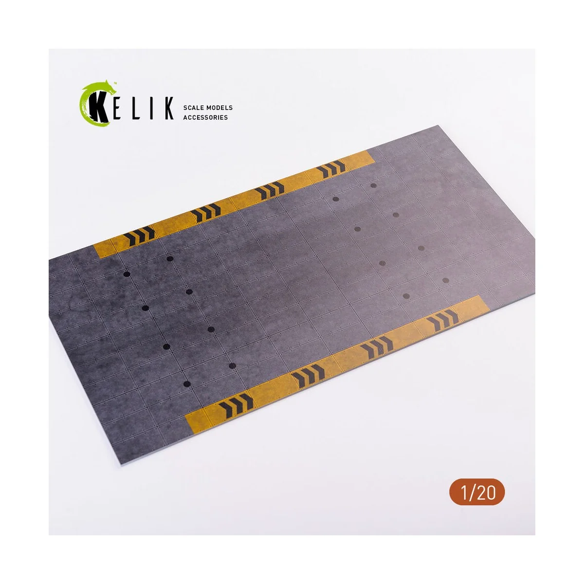 F1 Garage Type 1 Base - Acrylic 3 mm (180 x 357 mm) (210 g) (1/20),...