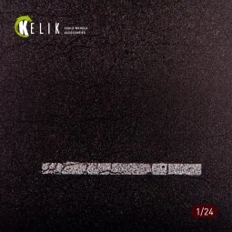 Road for a truck - Base - Acrylic 3 mm (180 x 357 mm) (210 g) 1/24 ...