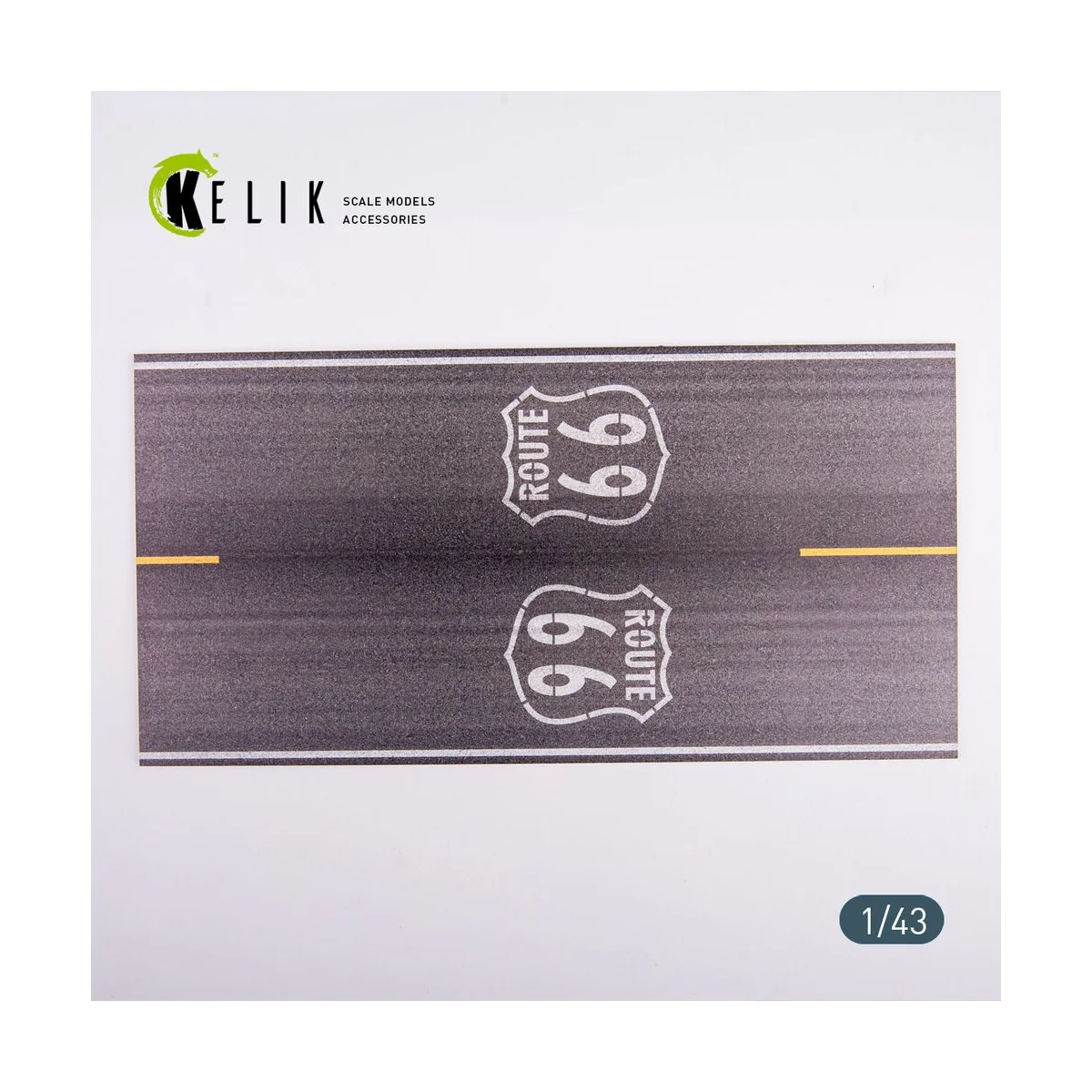 Route 66 - Base - Acrylic 3 mm (180 x 357 mm) (210 g) (1/43), 1/43 ...