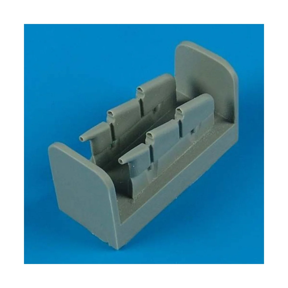 Spitfire Mk.I/Ia/IIa exhaust - oval(AIR) - Quickboost QB48 420