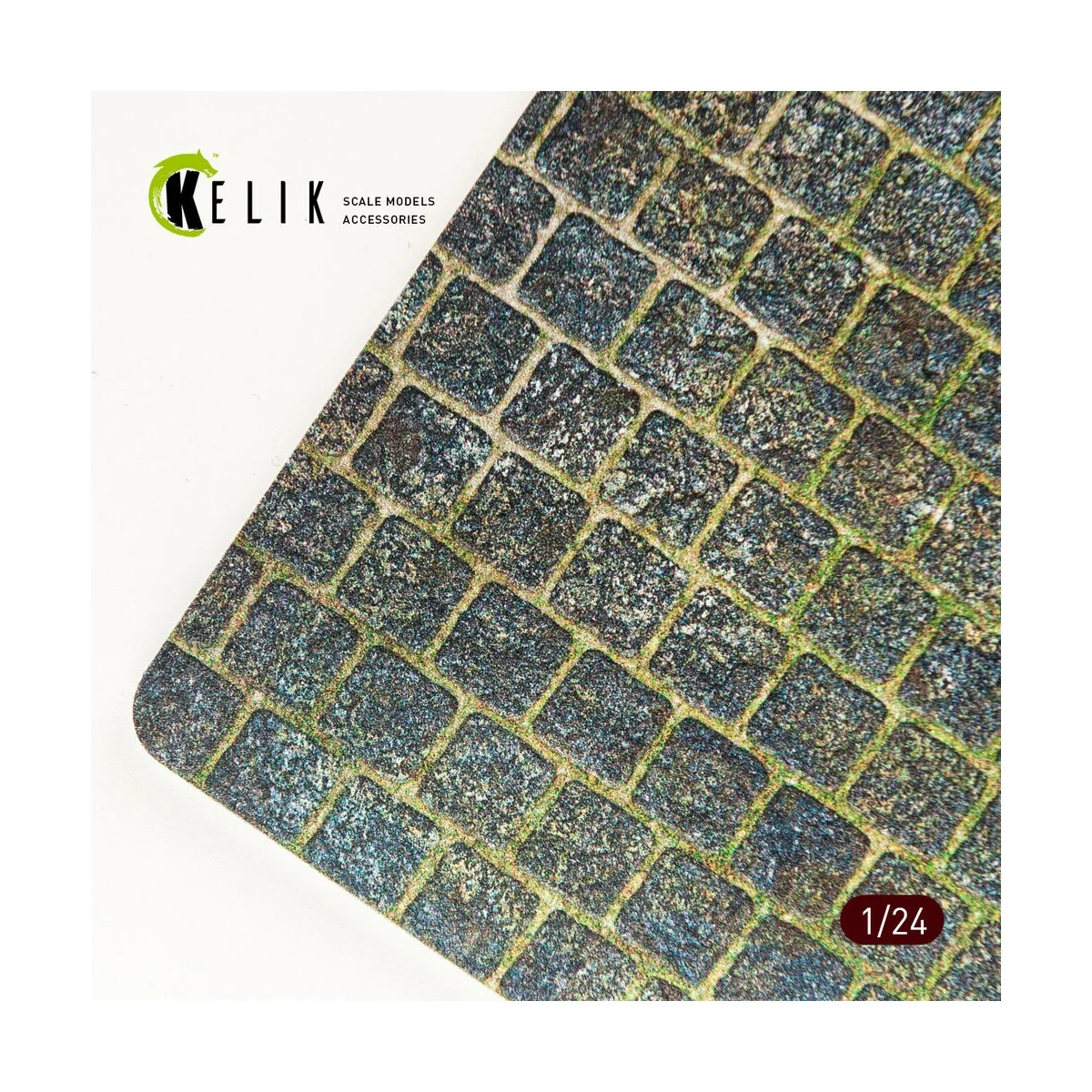 Cobblestone road 1910s-1930s Base - Acrylic 3 mm (280 x 180 mm) (17... Cobblestone road 1910s-1930s Base - Acrylic 3 mm (280 x 180 mm) (17...