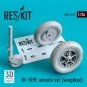 Bf-109E wheels set (weighted) 1/24 - ResKit Models RS24-0006