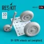 Bf-109K wheels set (weighted) 1/24 - ResKit Models RS24-0011
