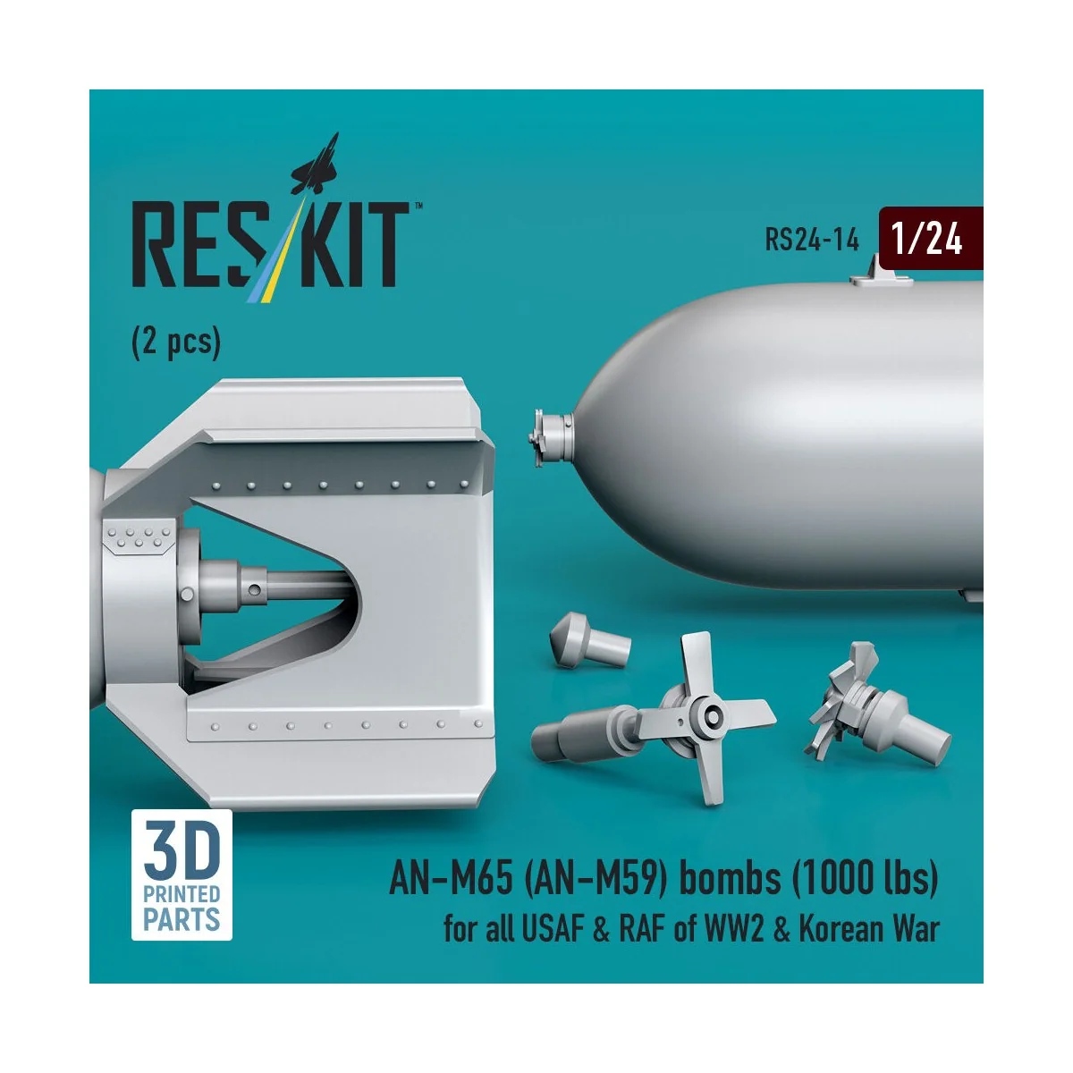 AN-M65 (AN-M59) bombs (1000 lbs) for all USAF & RAF of WW2 & Korean...