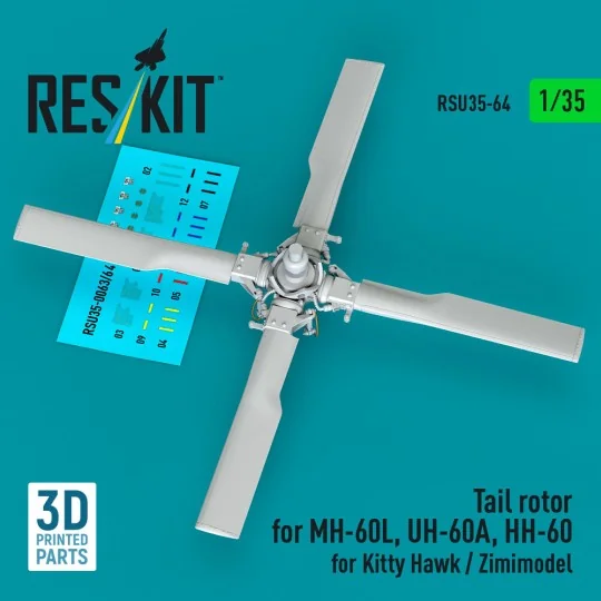 Tail rotor for SH-60B, SH-60F, HH-60H, MH-60R, MH-60S for Kitty Haw...