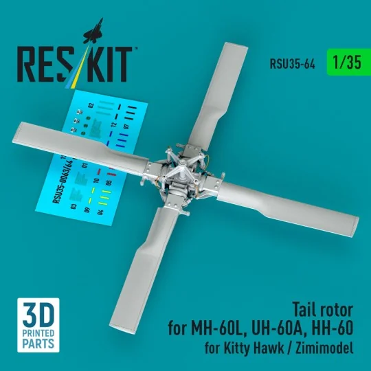 Tail rotor for SH-60B, SH-60F, HH-60H, MH-60R, MH-60S for Kitty Haw... Tail rotor for SH-60B, SH-60F, HH-60H, MH-60R, MH-60S for Kitty Haw...
