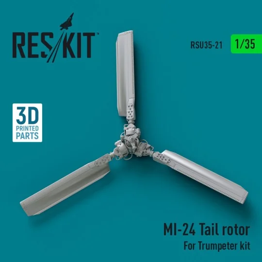 Mi-24 tail rotor for Trumpeter kit (3D printed), 1/35 - ResKit Mode...