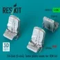 CH-54A (S-64E) Tarhe pilots seats for ICM kit (3 pcs) (3D Printed),... CH-54A (S-64E) Tarhe pilots seats for ICM kit (3 pcs) (3D Printed),...