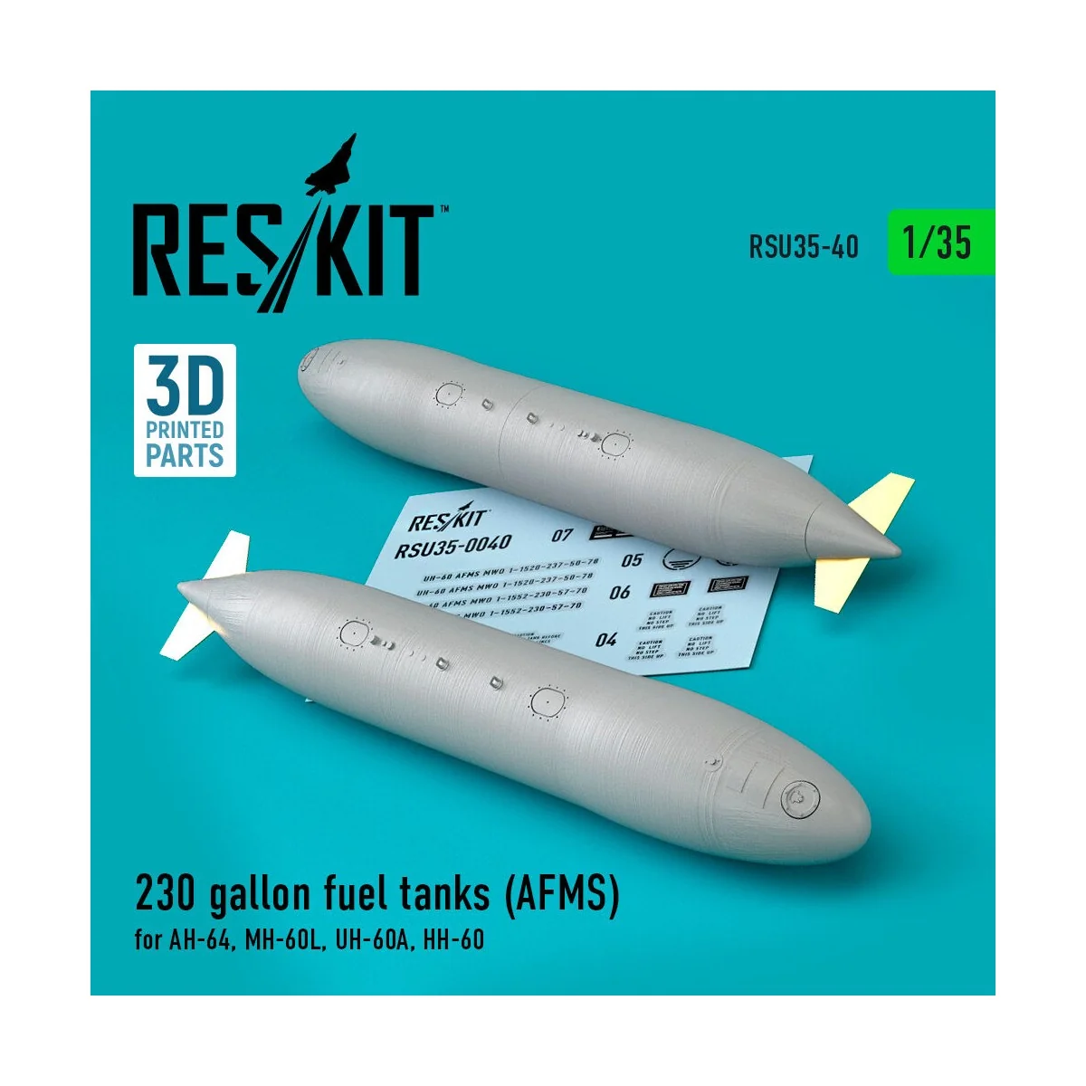 230 gallon fuel tanks (AFMS) for AH-64, MH-60L, UH-60A, HH-60 (2 pc... 230 gallon fuel tanks (AFMS) for AH-64, MH-60L, UH-60A, HH-60 (2 pc...