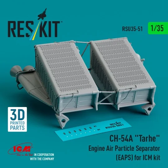 CH-54A Tarhe Engine Air Particle Separator (EAPS) for ICM kit (3D P...