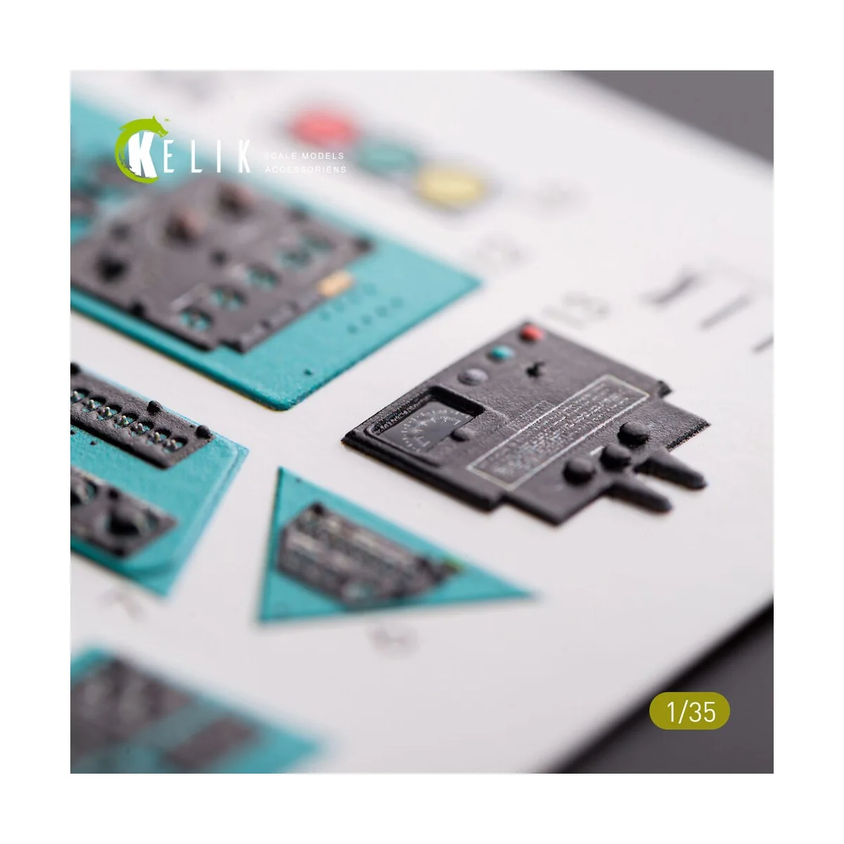 Mi-8MT/Mi-17 interior 3D decals for Trumpeter kit 1/35 - Kelik K35003