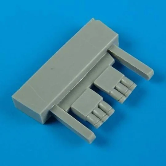 F8F-2 Bearcat exhaust for Hobby Boss, 1/48 - Quickboost QB48 437