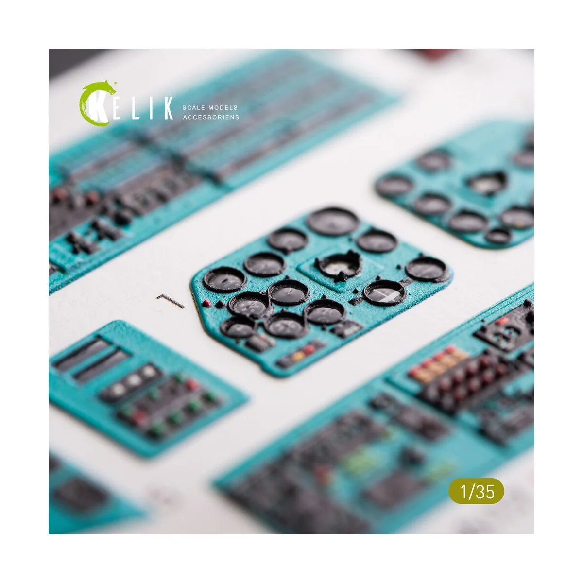 Mi-8MT/Mi-17 interior 3D decals for Trumpeter kit 1/35 - Kelik K35003