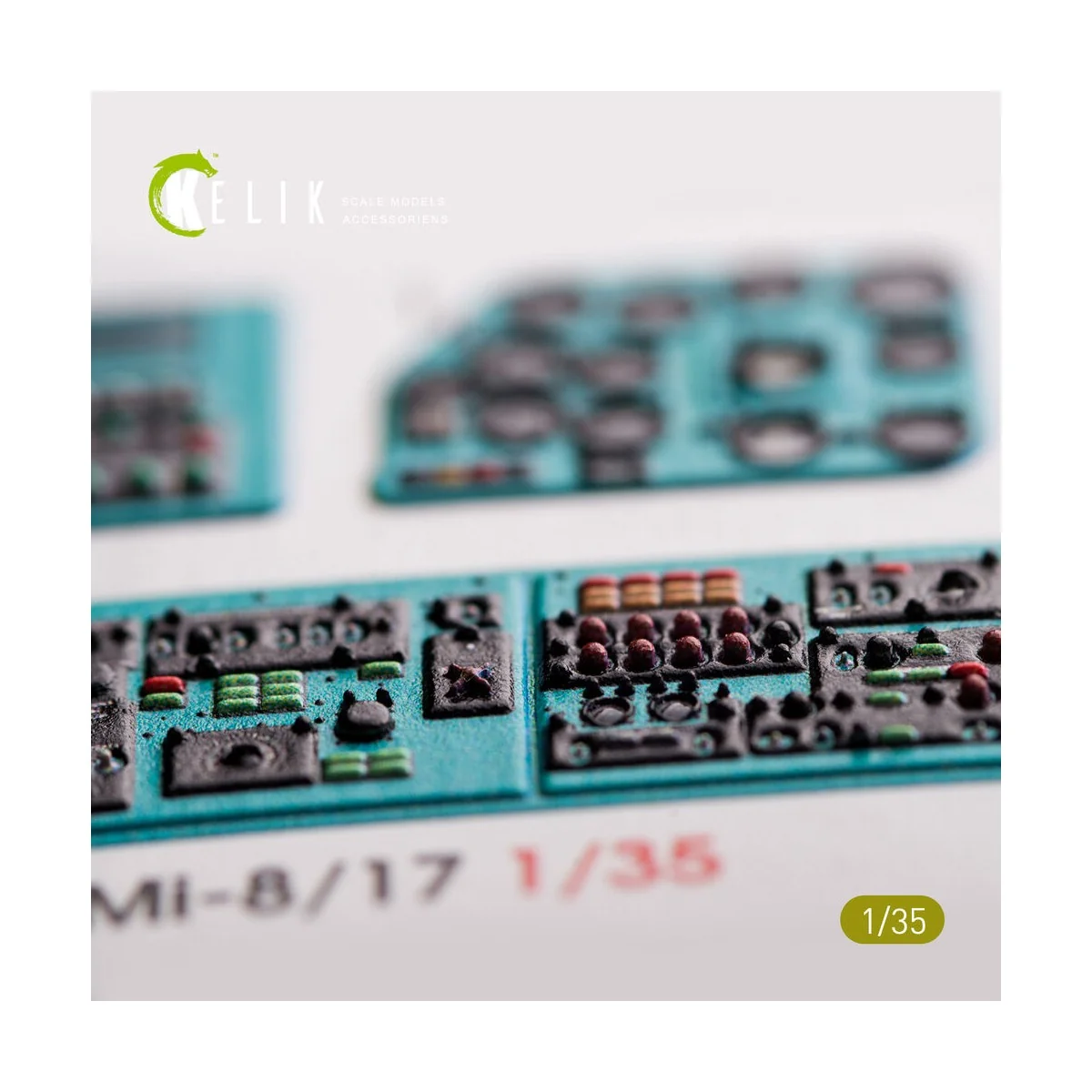 Mi-8MT/Mi-17 interior 3D decals for Trumpeter kit 1/35 - Kelik K35003