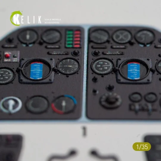 Mi-4 interior 3D decals for Trumpeter kit 1/35 - Kelik K35004