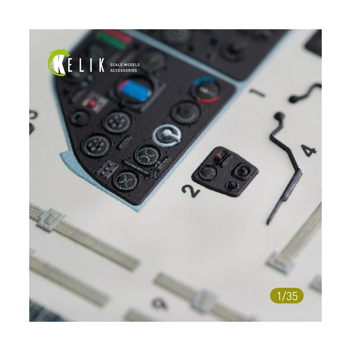 Mi-4 interior 3D decals for Trumpeter kit 1/35 - Kelik K35004