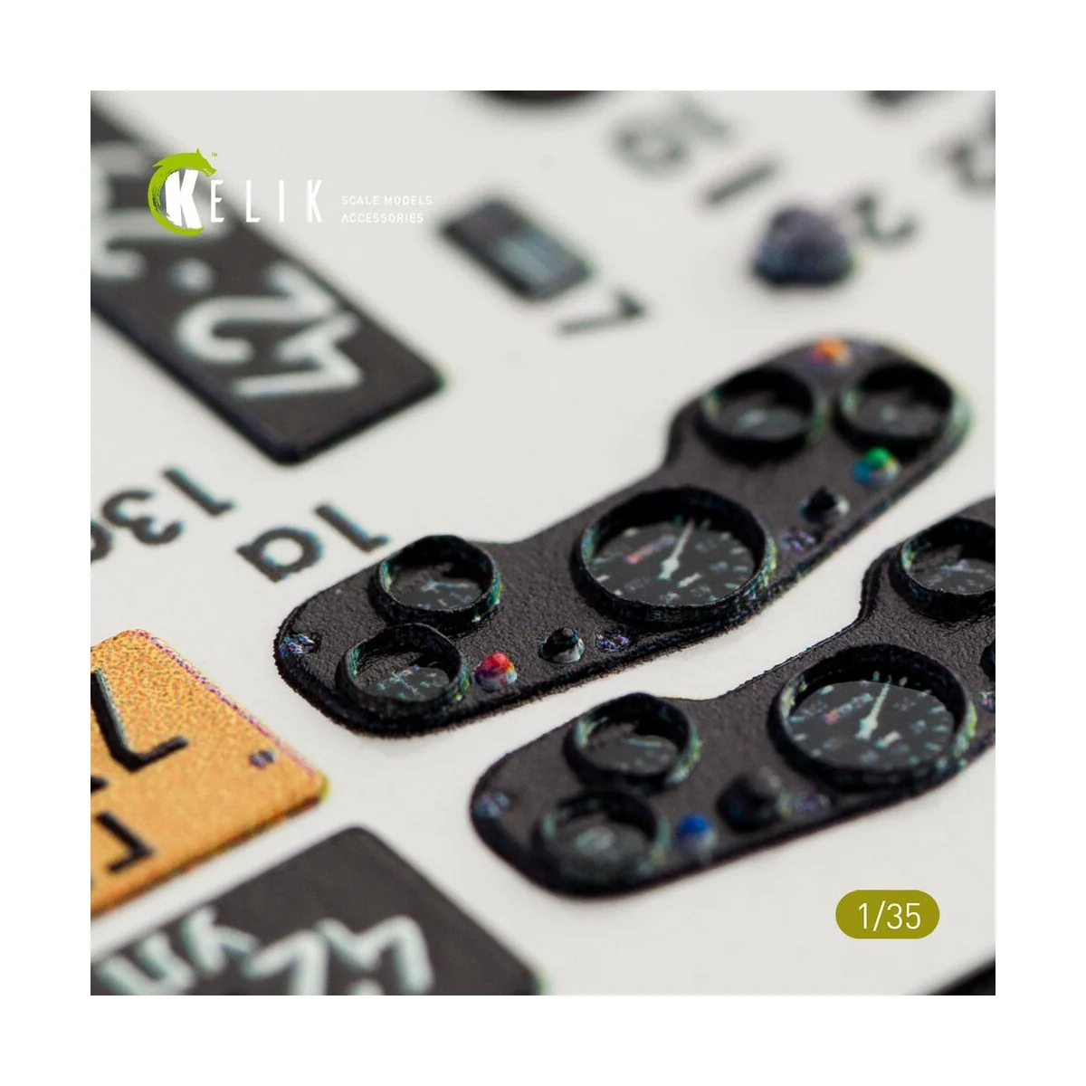 GAZ 69 4x4 Utility Truck interior 3D decals for Bronco kit 1/35 - K...