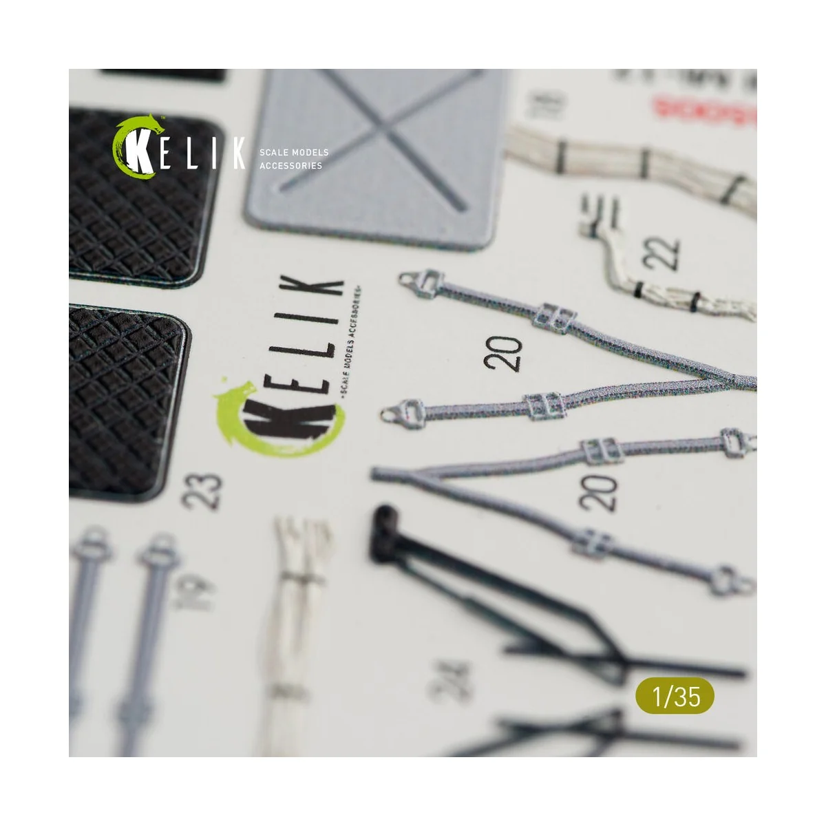 Mi-17 NATO (Black version) - Interior 3D Decal for Trumpeter 1/35 -...