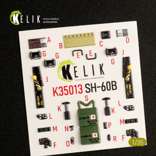 SH-60F Ocean Hawk interior 3D decals for Kitty Hawk / Zimimodel kit... SH-60F Ocean Hawk interior 3D decals for Kitty Hawk / Zimimodel kit...