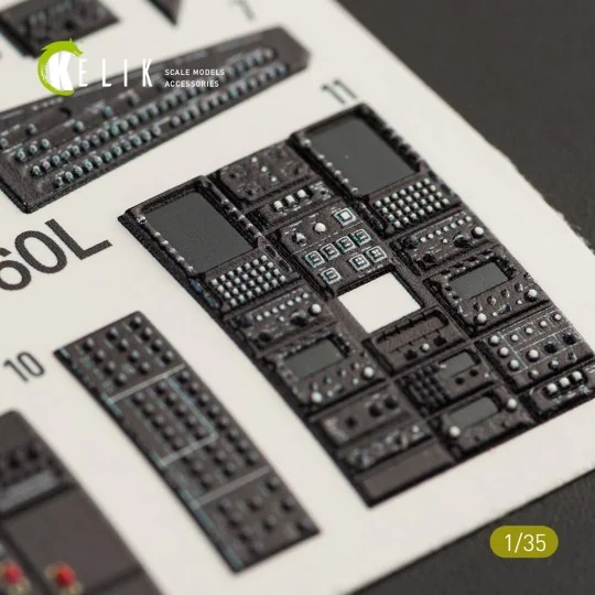 MH-60L Black Hawk interior 3D decals for Kitty Hawk / Zimimodel kit... MH-60L Black Hawk interior 3D decals for Kitty Hawk / Zimimodel kit...