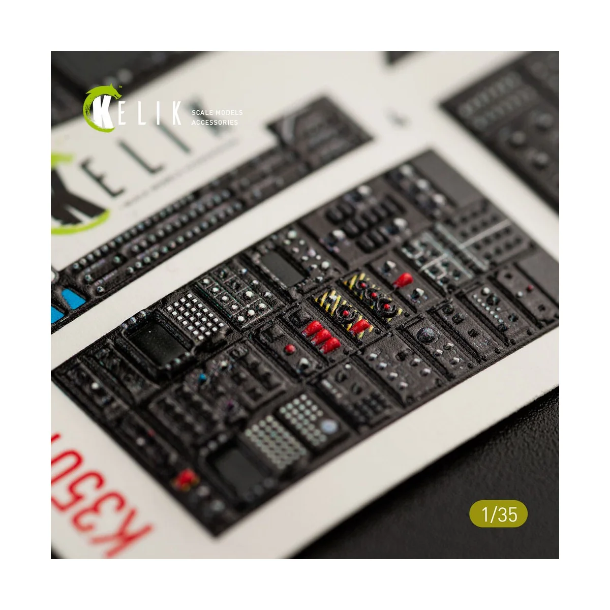 HH-60H Rescue Hawk interior 3D decals for Kitty Hawk / Zimimodel ki...