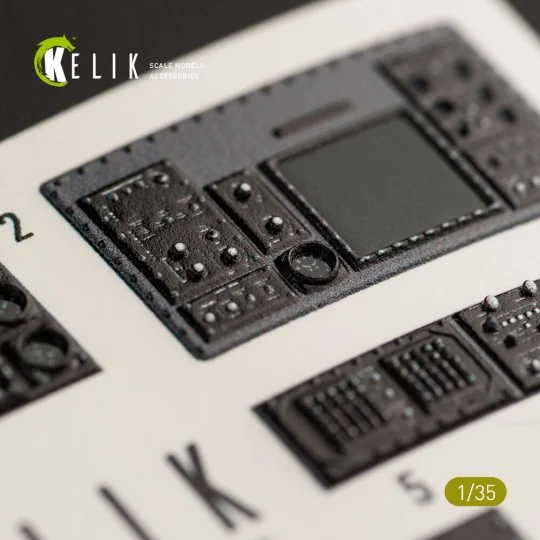 SH-60F Ocean Hawk interior 3D decals for Kitty Hawk / Zimimodel kit...