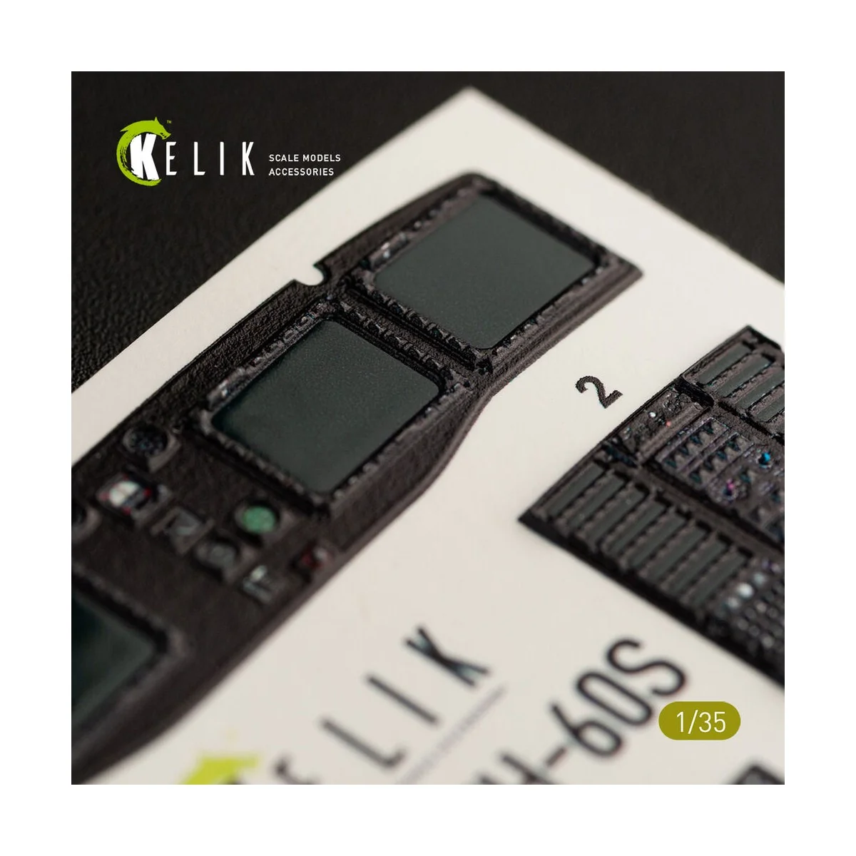 MH-60S Knight Hawk interior 3D decals for Kitty Hawk / Zimimodel ki...