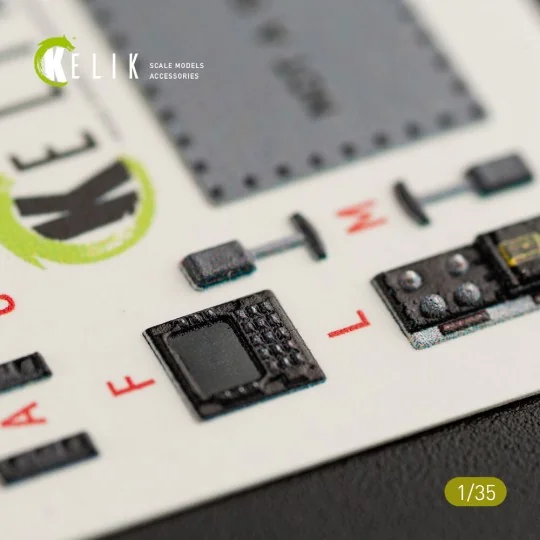 HH-60H Rescue Hawk interior 3D decals for Kitty Hawk / Zimimodel ki... HH-60H Rescue Hawk interior 3D decals for Kitty Hawk / Zimimodel ki...