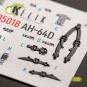 AH-64D Apache interior 3D decals for Takom kit, 1/35 - Kelik K35018