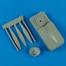 Hurric.Mk.I de havelland propeller w/too - Quickboost QB48 450