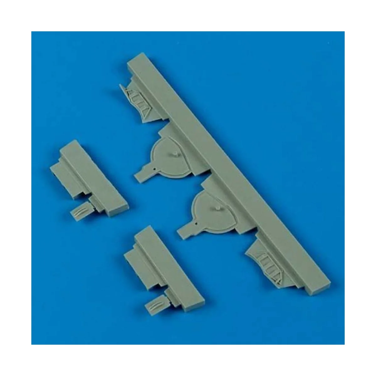 A6M5 Zero undercarriage covers f.Hasega., 1/48 - Quickboost QB48 451