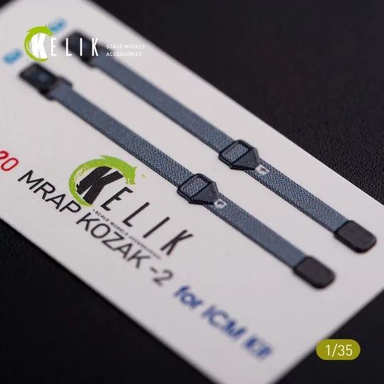 Kozak-2 Ukrainian MRAP 3D decals for ICM kit, 1/35 - Kelik K35020