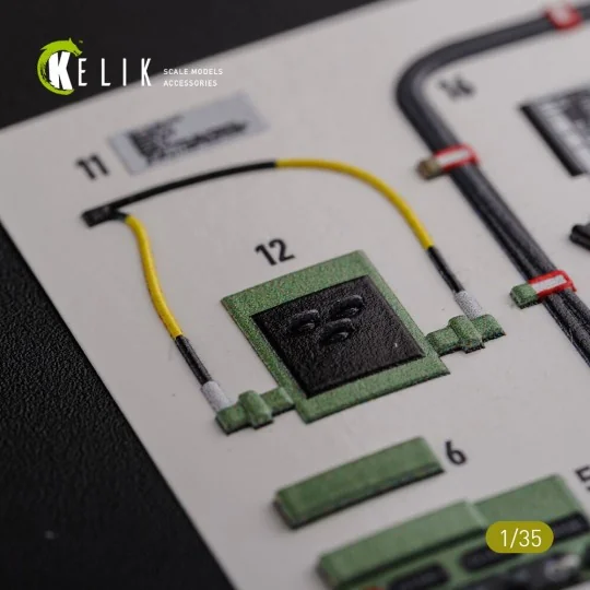 M142 HIMARS - Interior 3D Decal and classic Decal for Trumpeter kit...