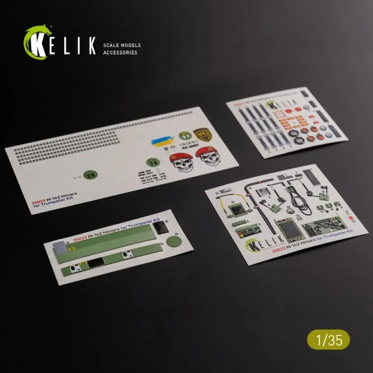 M142 HIMARS - Interior 3D Decal and classic Decal for Trumpeter kit...