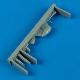 P-61 Black Widow antenas for GWH, 1/48 - Quickboost QB48 453