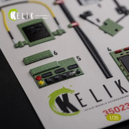 M142 HIMARS - Interior 3D Decal and classic Decal for Trumpeter kit...