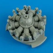 T-28 Trojan engine for Roden, 1/48 - Quickboost QB48 459 T-28 Trojan engine for Roden, 1/48 - Quickboost QB48 459