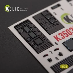 AH-6J/MH6J Little Bird interior 3D decals for Zimi models/KittyHawk...