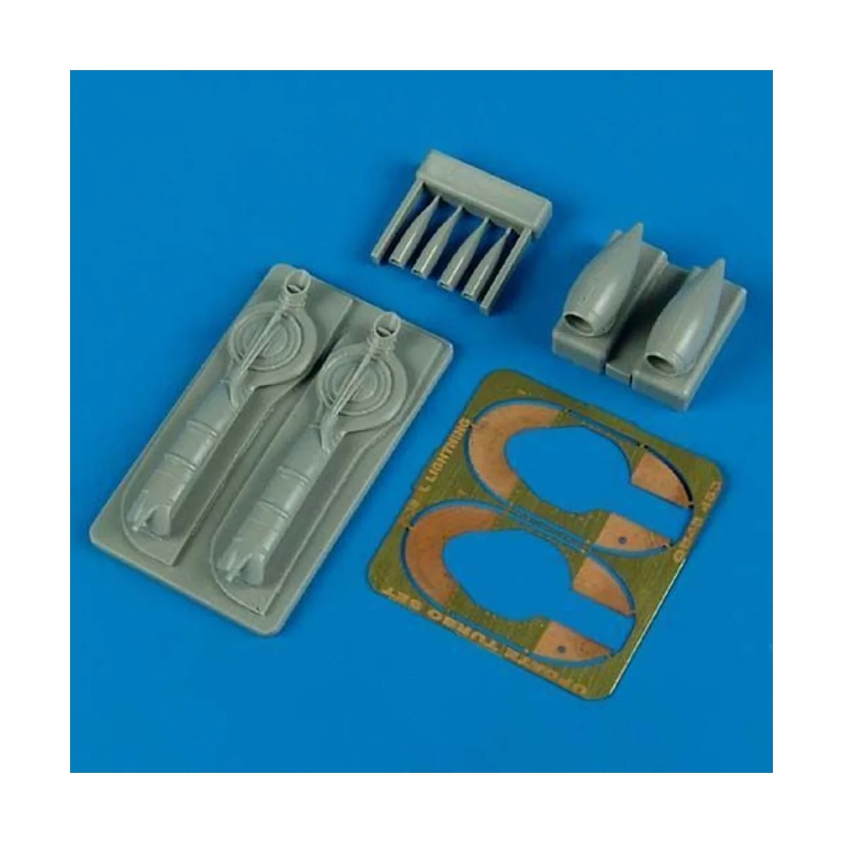 P-38J Lightning update turbo+air intakes, 1/48 - Quickboost QB48 463