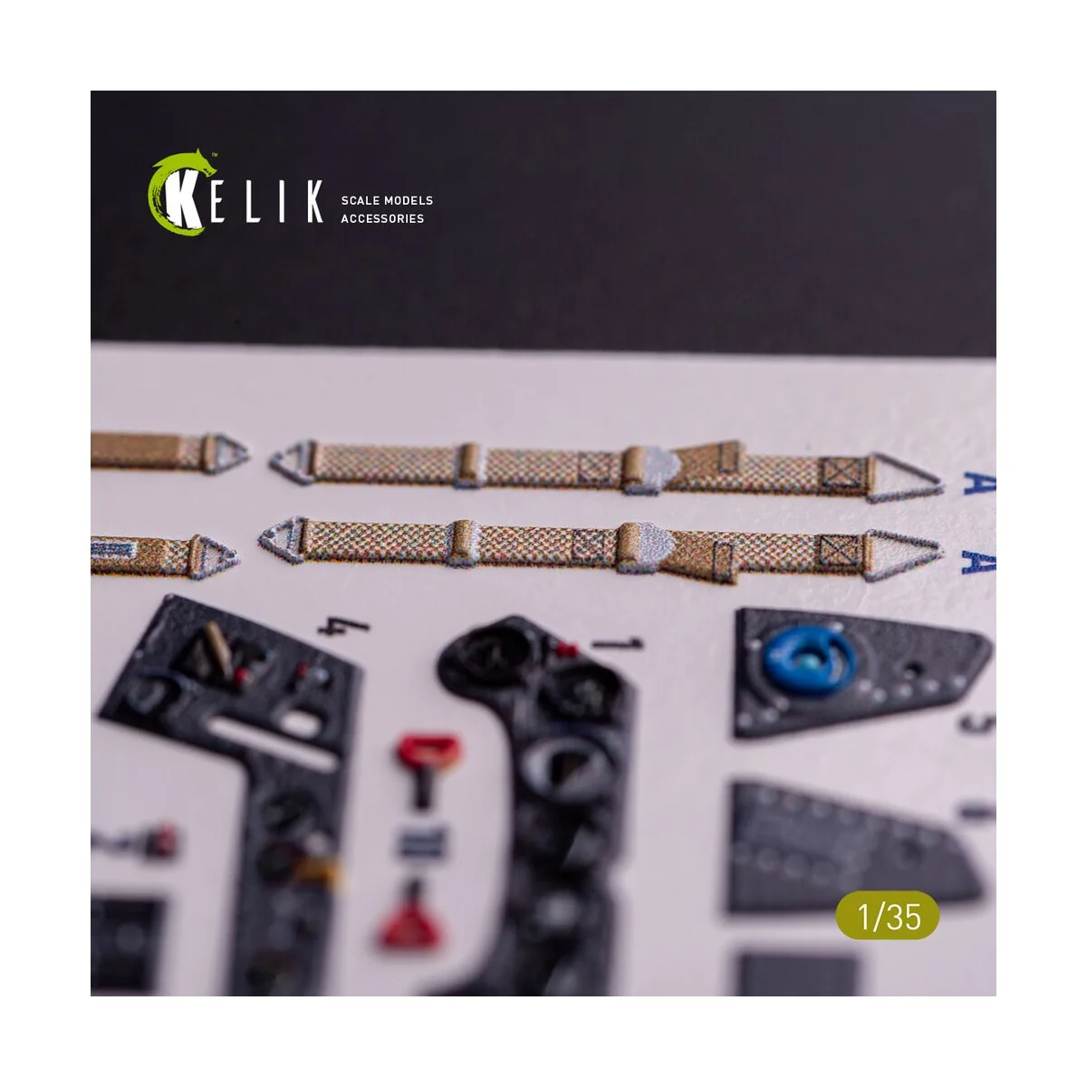 FW-190A-8 - interior 3D decals for Border Models kit 1/35 - Kelik K...