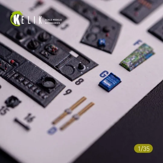 FW-190A-8 - interior 3D decals for Border Models kit, 1/35 - Kelik ... FW-190A-8 - interior 3D decals for Border Models kit, 1/35 - Kelik ...