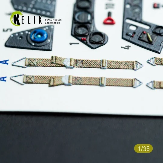 FW-190A-6 - interior 3D decals for Border Models kit 1/35 - Kelik K...