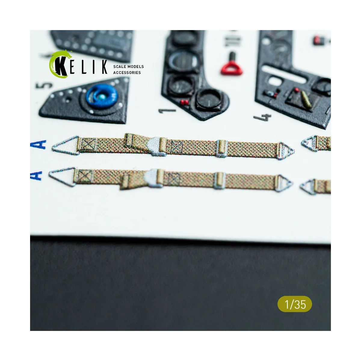 FW-190A-6 - interior 3D decals for Border Models kit 1/35 - Kelik K...