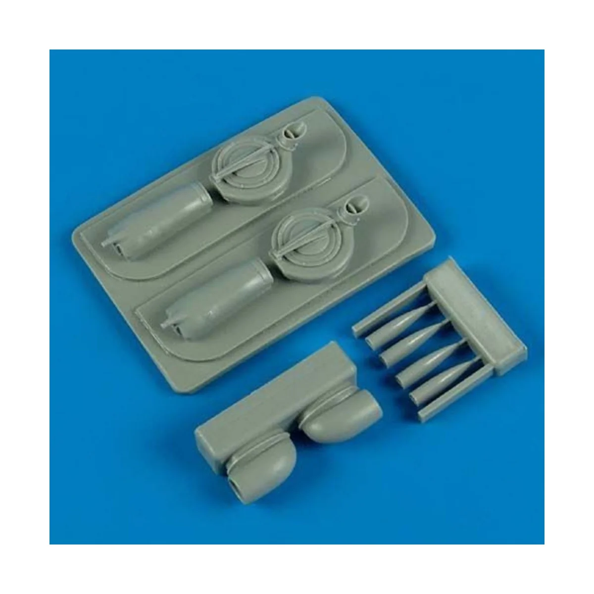 P-38F Lightning air intakes &B-33 superc - Quickboost QB48 467